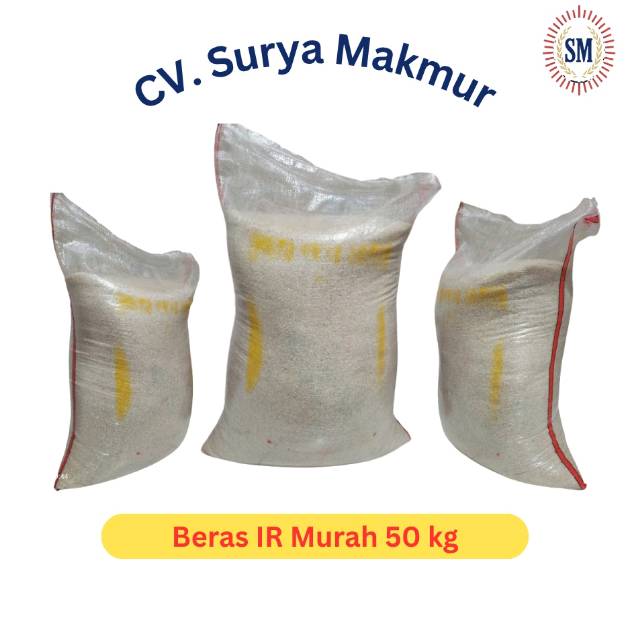 Beras IR Murah/Sedang 50Kg